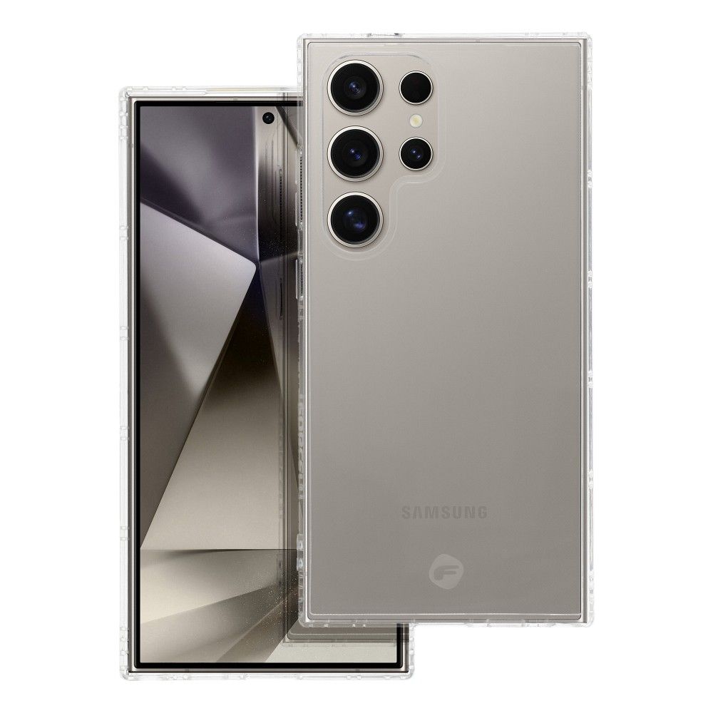 FORCELL F-PROTECT ilgstošs plāns apvalks SAMSUNG S24 Ultra - caurspīdīgs