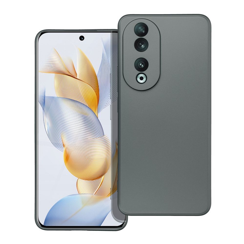 METALLIC viedtālruņa apvalks HONOR 90 5G pelēks