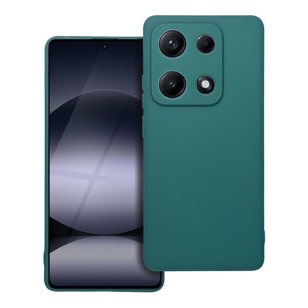 Matēts viedtālruņa apvalks XIAOMI Redmi NOTE 14S tumši zaļš
