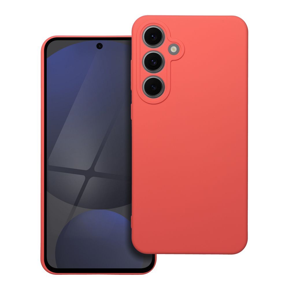 SILIKONA viedtālruņa apvalks SAMSUNG S24 FE persiku