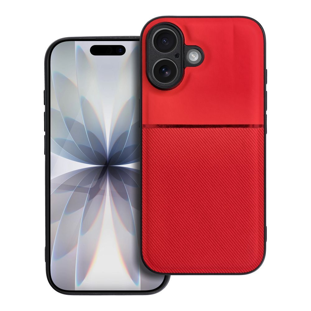 NOBLE viedtālruņa apvalks IPHONE 17 sarkans