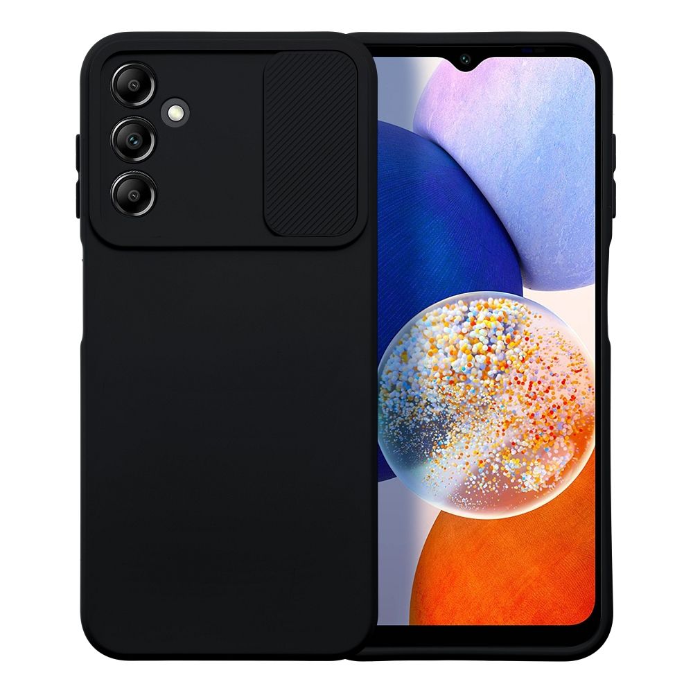 SLIDE viedtālruņa apvalks SAMSUNG A14 5G / A14 4G melns