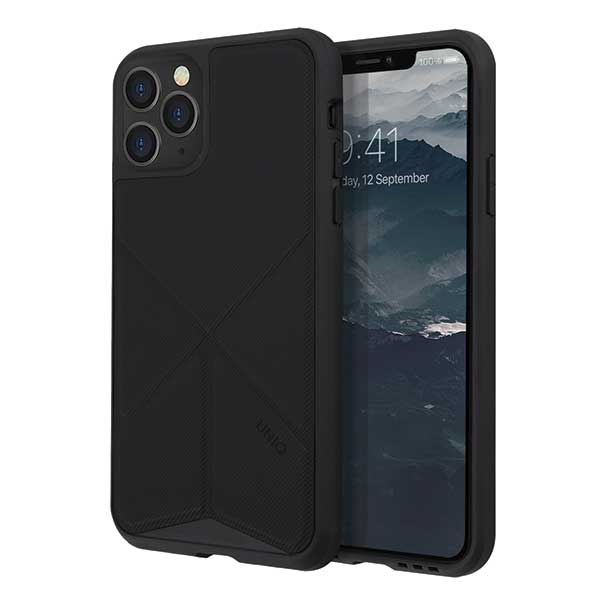 Uniq Transforma viedtālruņa apvalks iPhone 11 Pro - melns