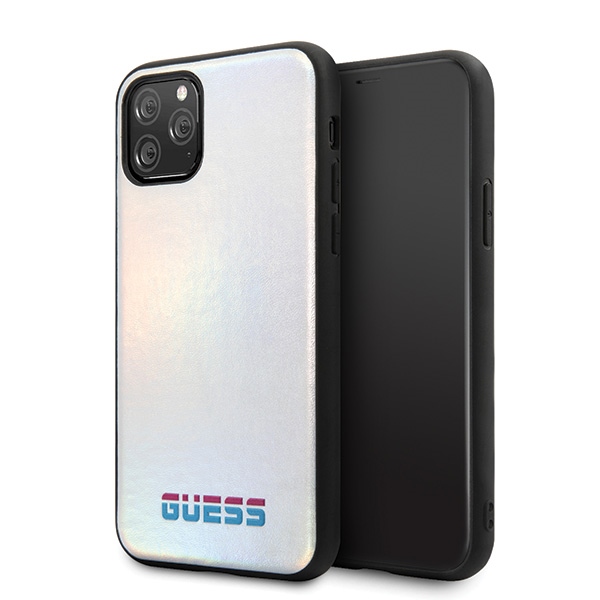 Guess GUHCN58BLD iPhone 11 Pro sudraba/ciets apvalks Iridescent
