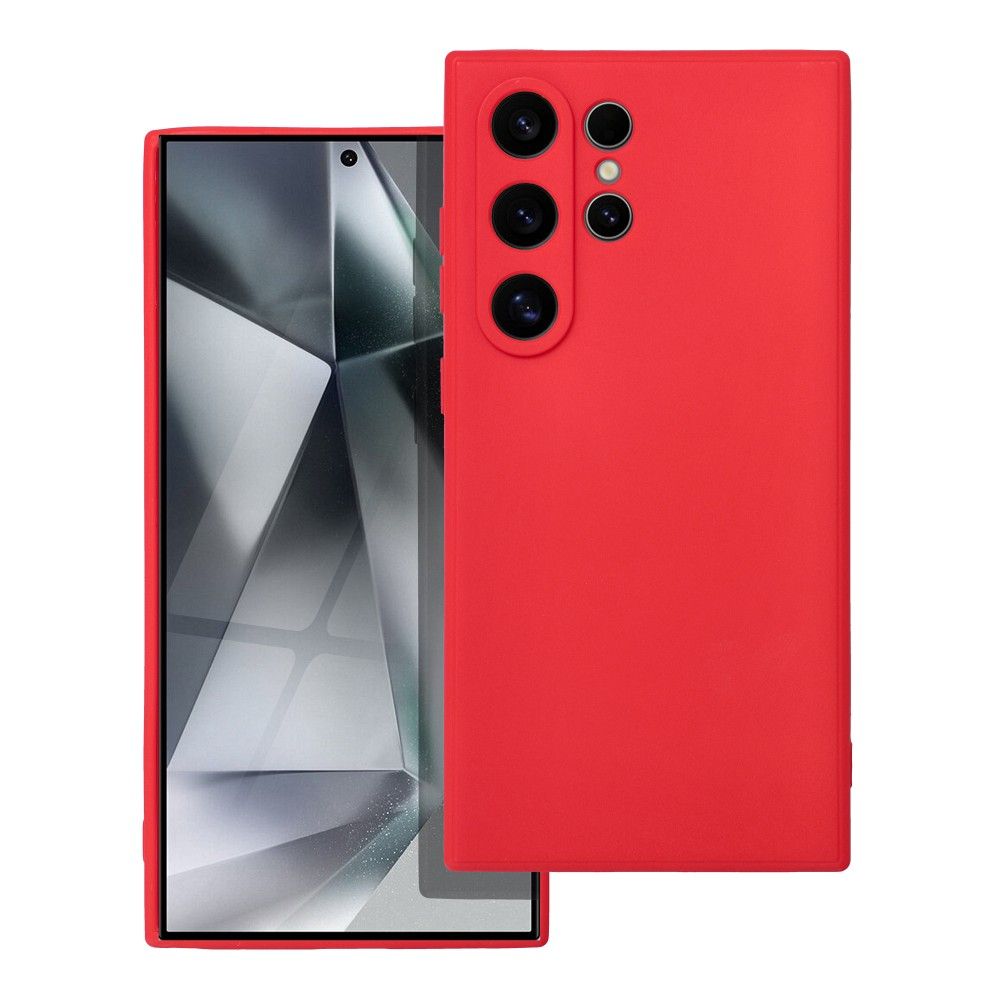 Mīkstais viedtālruņa apvalks Samsung S24 Ultra sarkanais