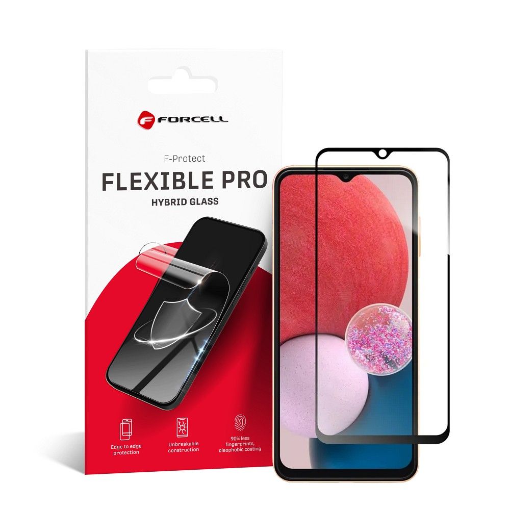 Aizsargstikls Forcell Flexible Nano Glass 5D for Samsung Galaxy A13 5G /A04s