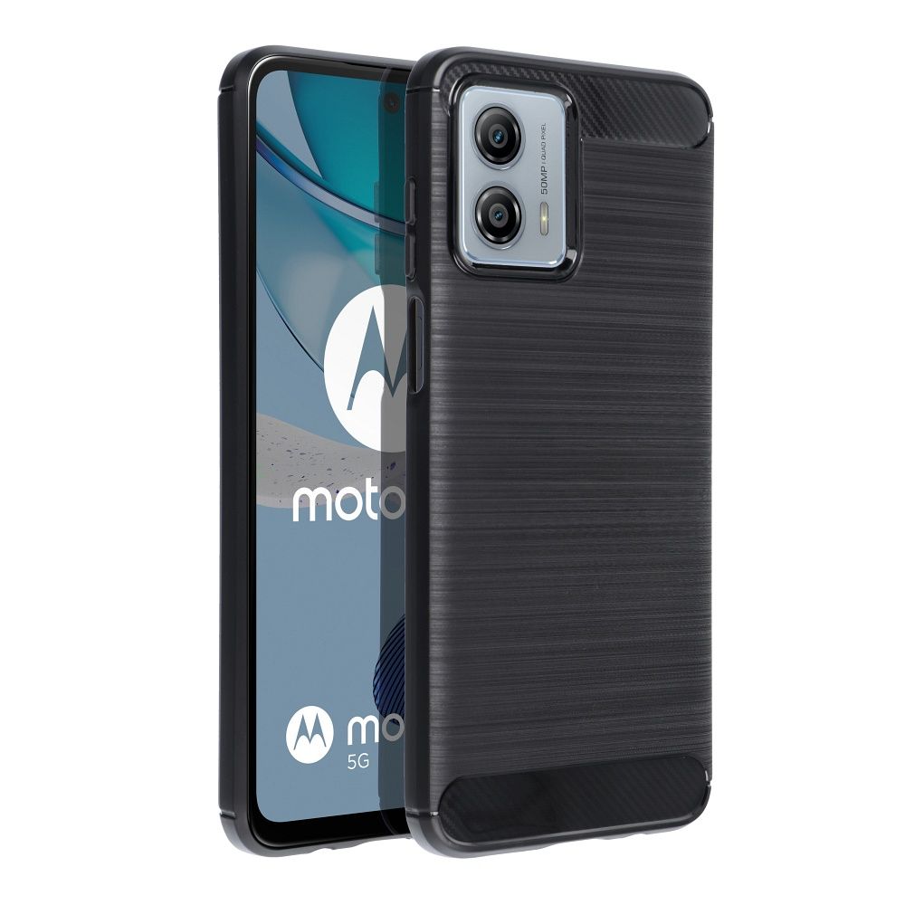 CARBON viedtālruņa apvalks MOTOROLA G53 / G13 melns
