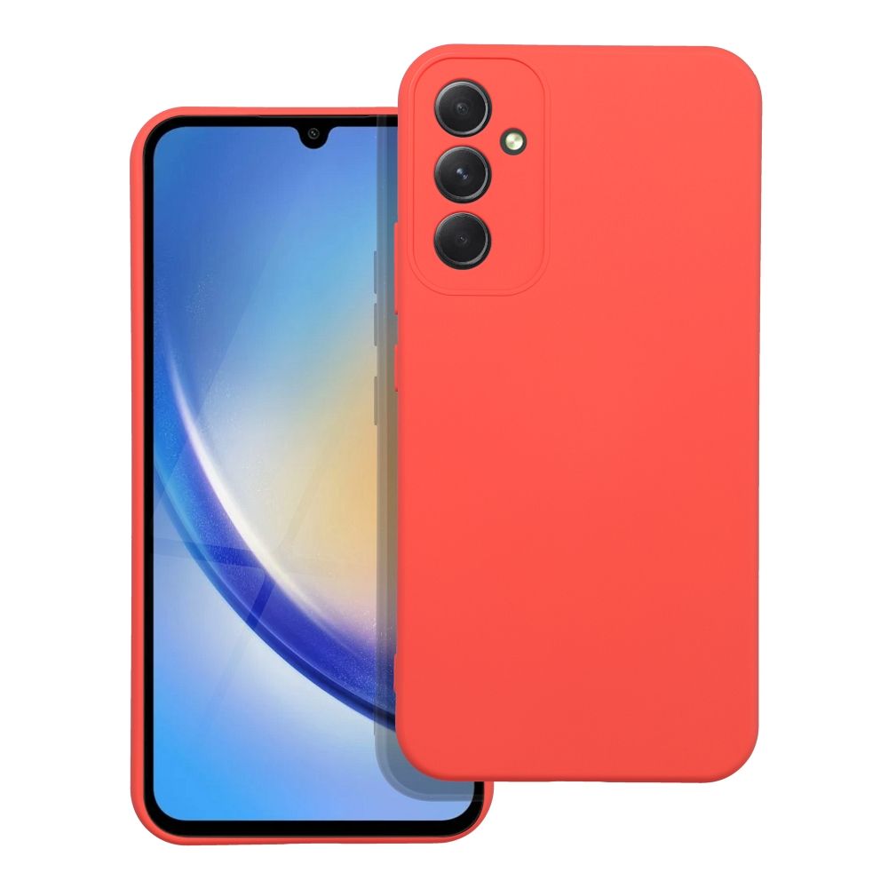 SILIKONA viedtālruņa apvalks SAMSUNG A34 5G persiku