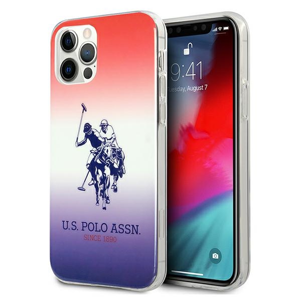 US Polo USHCP12MPCDGBR iPhone 12/12 Pro 6,1" viedtālruņa apvalks Gradient Collection