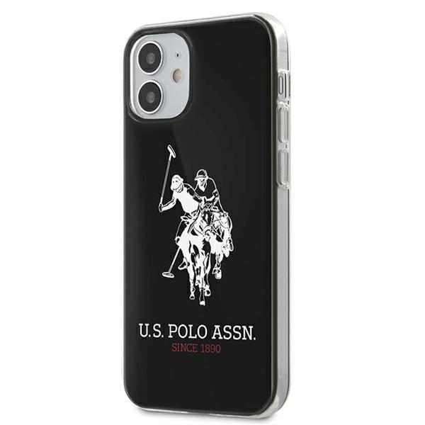 US Polo USHCP12STPUHRBK iPhone 12 mini 5,4" melna Shiny Big Logo