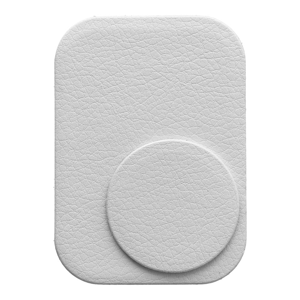 Žetons magnētiskajam auto turētājam ar ādu sudraba