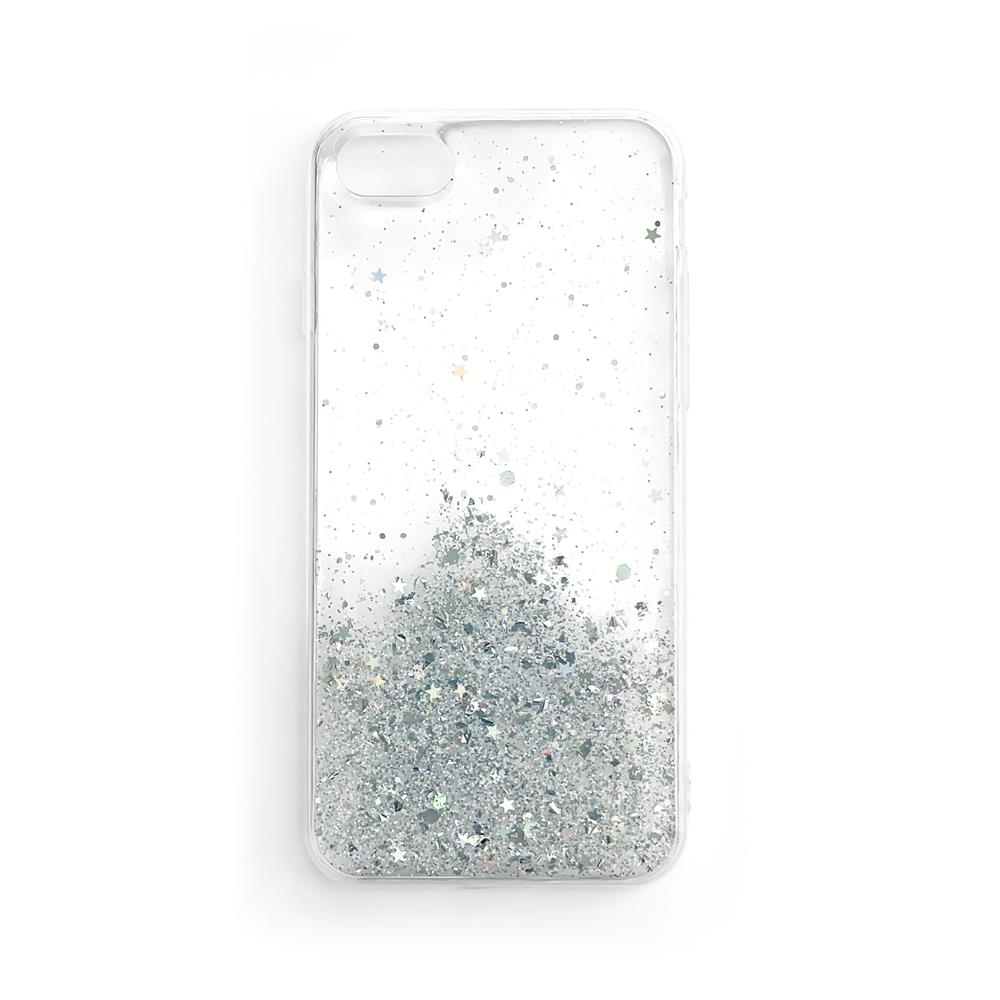 Wozinsky Star Glitter Shining pārsegs Samsung Galaxy A42 5G caurspīdīgs