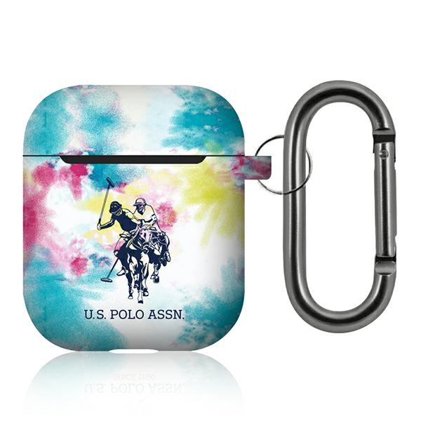 US Polo USACA2PCUSML AirPods apvalks daudzkrāsains Tie & Dye kolekcija