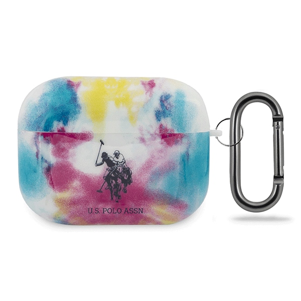 US Polo USACAPPCUSML AirPods Pro apvalks daudzkrāsains Tie & Dye kolekcija