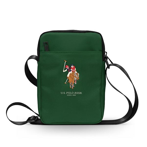 US Polo Torba USTB8PUGFLGN 8" zaļa