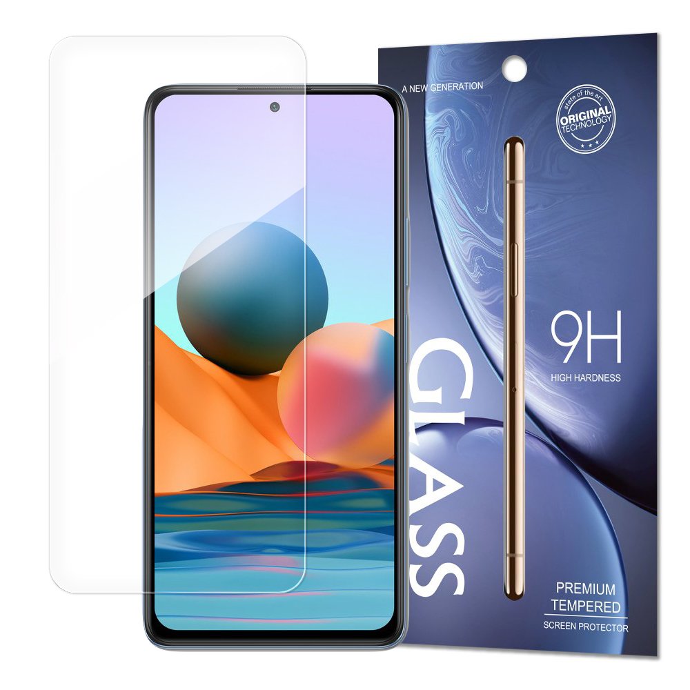 Aizsargstikls 9H viedtālrunim Xiaomi Redmi Note 10 / Redmi Note 10S / Redmi Note 11 Global / Redmi Note 11S Global (iepakojums – aploksne)