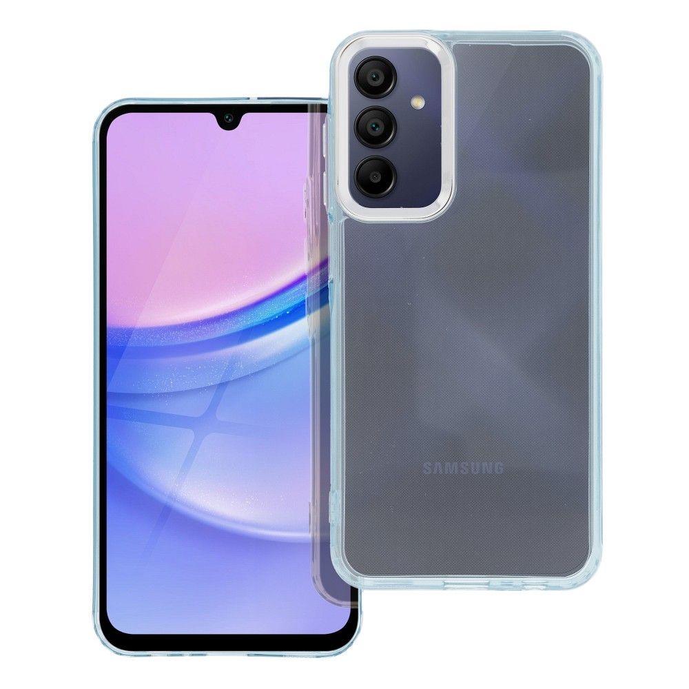 PEARL viedtālruņa apvalks SAMSUNG A15 4G / A15 5G gaiši zila