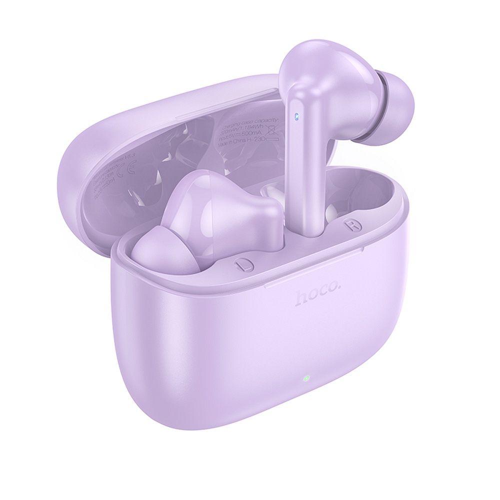 HOCO bezvadu bluetooth austiņas TWS EQ2 violetas