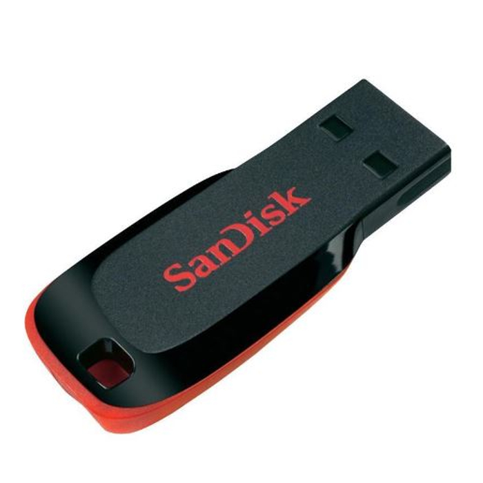 SanDisk zibatmiņa 64GB USB 2.0 Cruzer Blade