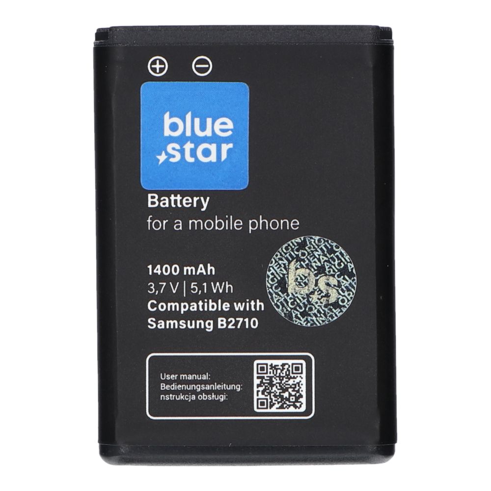 Portatīvais lādētājs BLUE STAR PREMIUM SAMSUNG B2710 Solid 1400 mAh