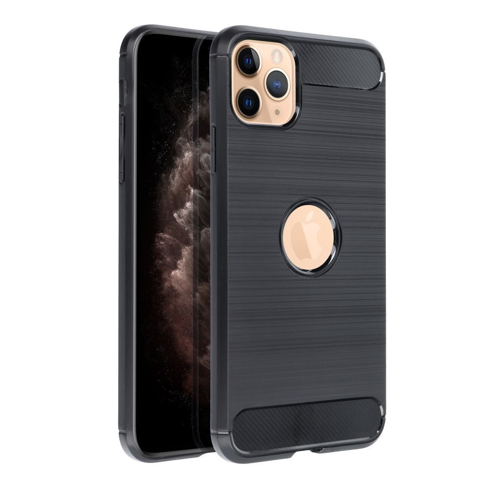 CARBON viedtālruņa apvalks IPHONE 11 Pro Max melns