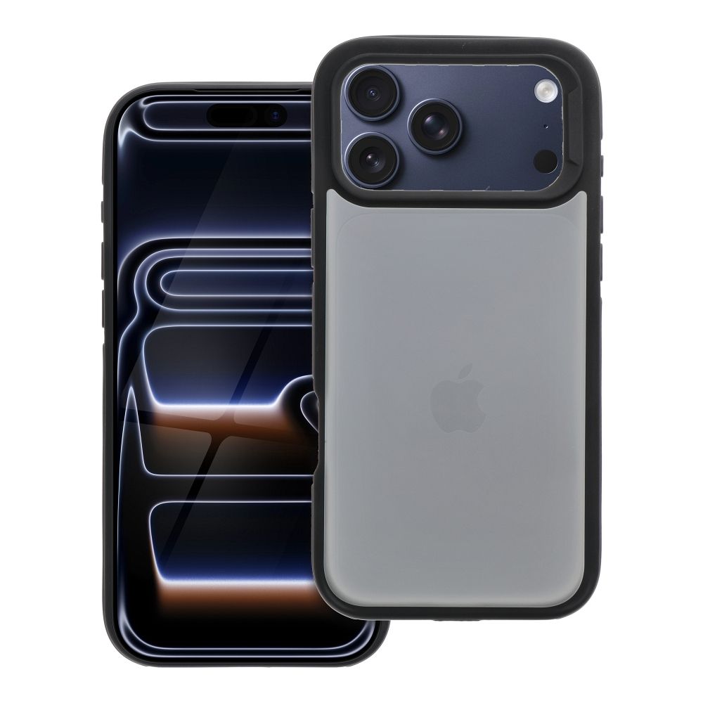 Viedtālruņa apvalks NEO IPHONE 17 Pro Max - melns