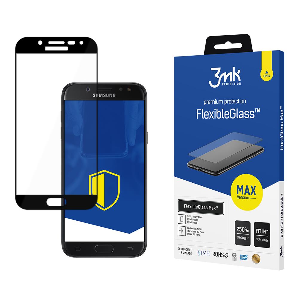 Samsung Galaxy J5 2017 Melns - 3mk FlexibleGlass Max™