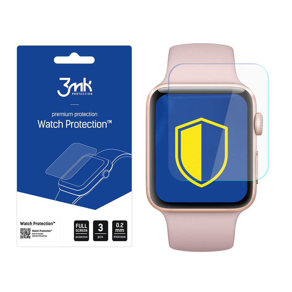 Apple Watch 3 42mm - 3mk Aizsardzība pulkstenim™ v. ARC+
