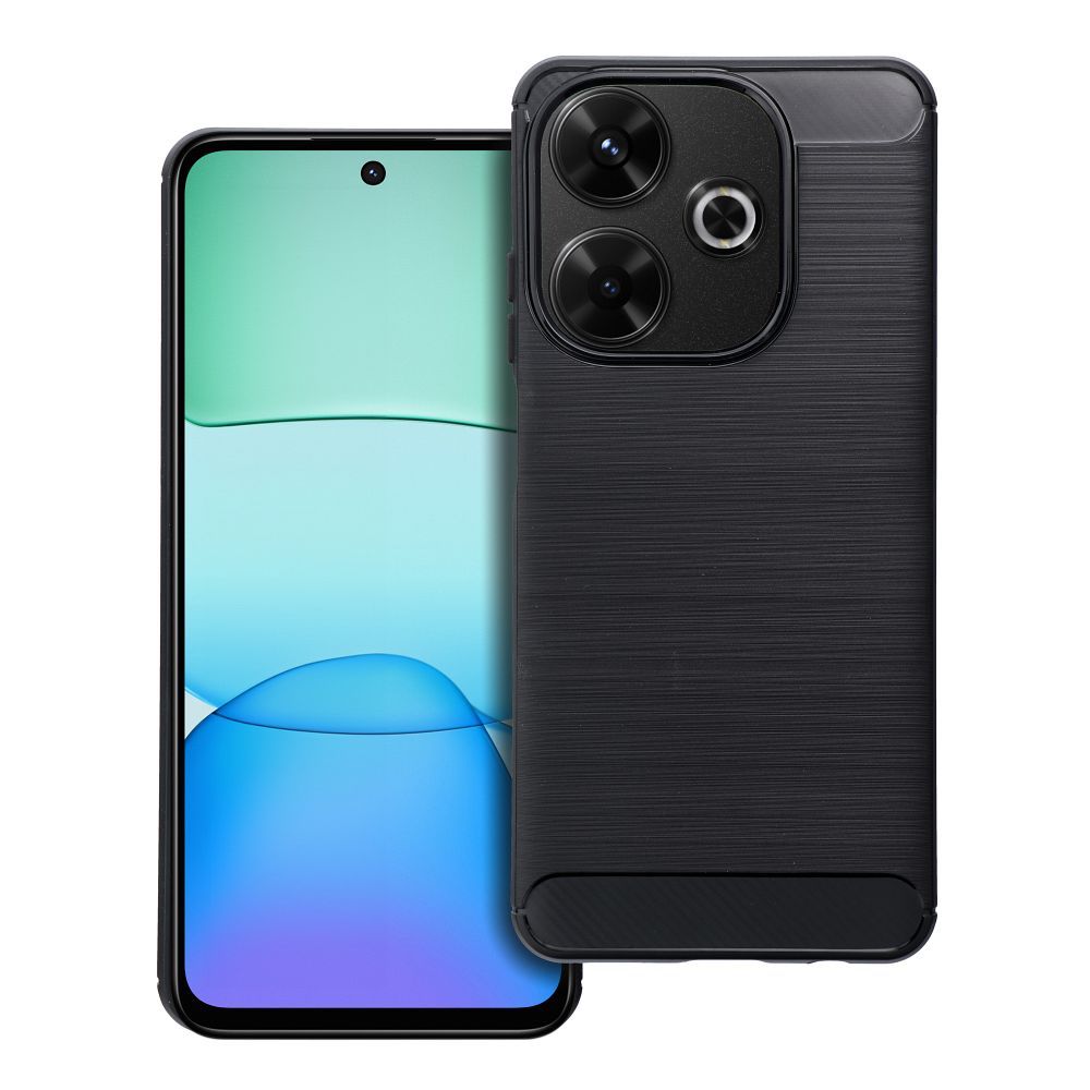 Karbonapvalks viedtālrunim XIAOMI Redmi 13X melns