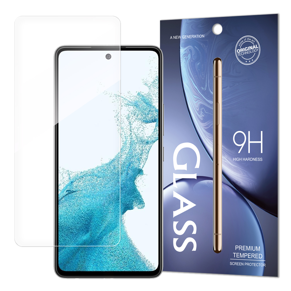 Rūdītais stikls 9H aizsargstikls Samsung Galaxy A53 5G (iepakojums - aploksne)