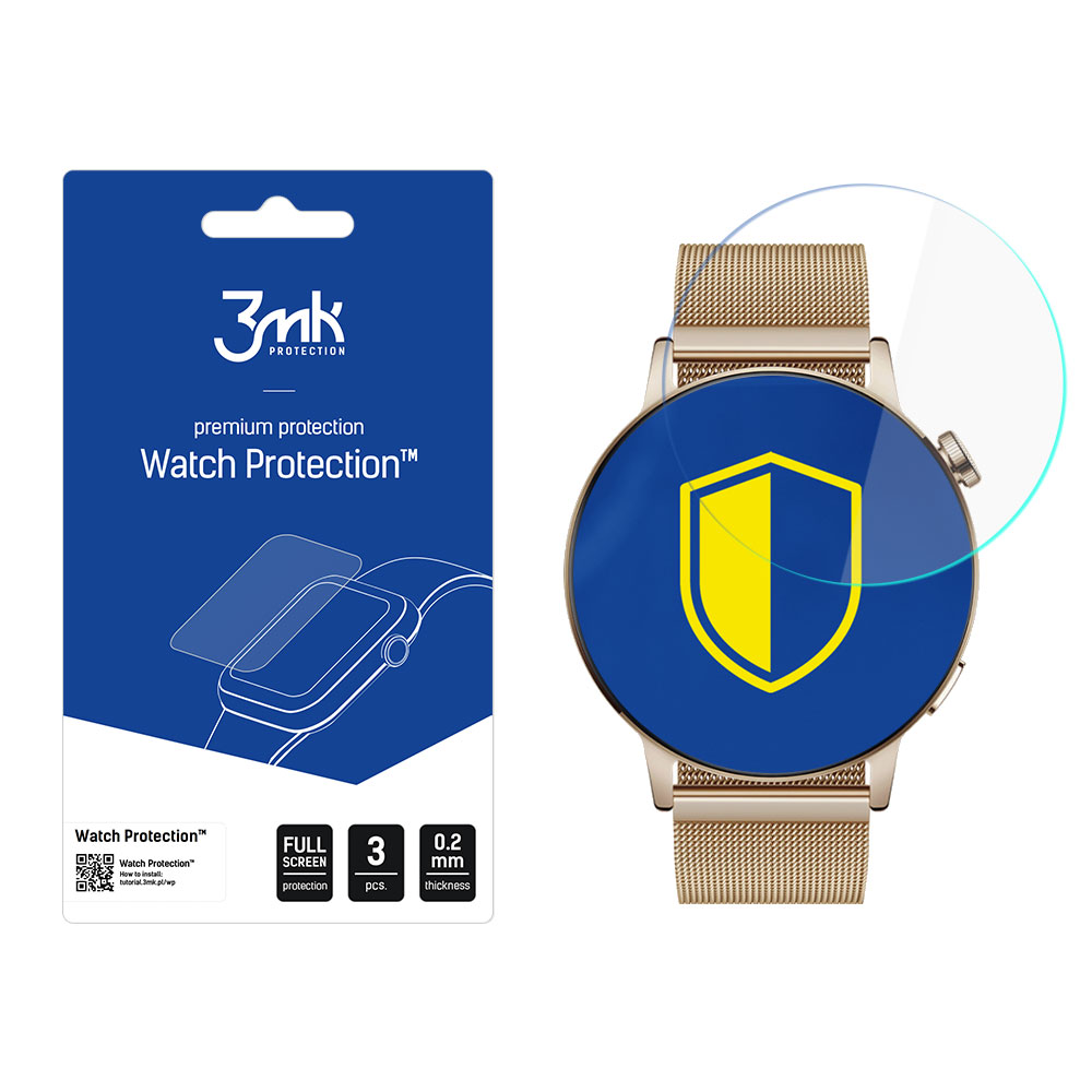 Pulksteņa aizsardzība Huawei Watch GT 3 42mm - 3MK Watch Protection v. ARC+
