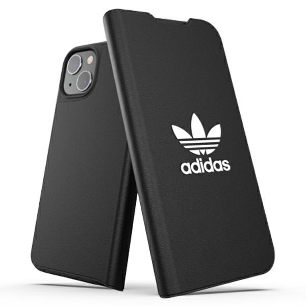Adidas OR bukleta apvalks BASIC iPhone 13 - melns un balts