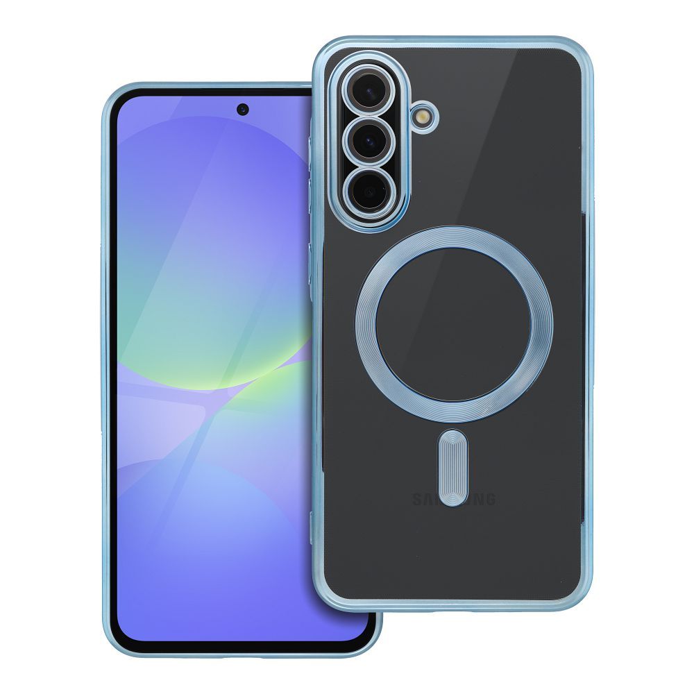 ELECTRO MAG COVER viedtālruņa apvalks saderīgs ar Magnētisko MagSafe SAMSUNG A36 zila