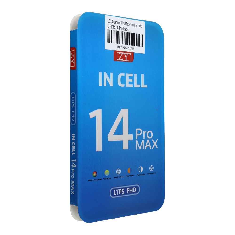 LCD ekrāns iPhone 14 Pro Max ar digitālo pārveidotāju melns (ZY-LTPS) IC pārnēsājams