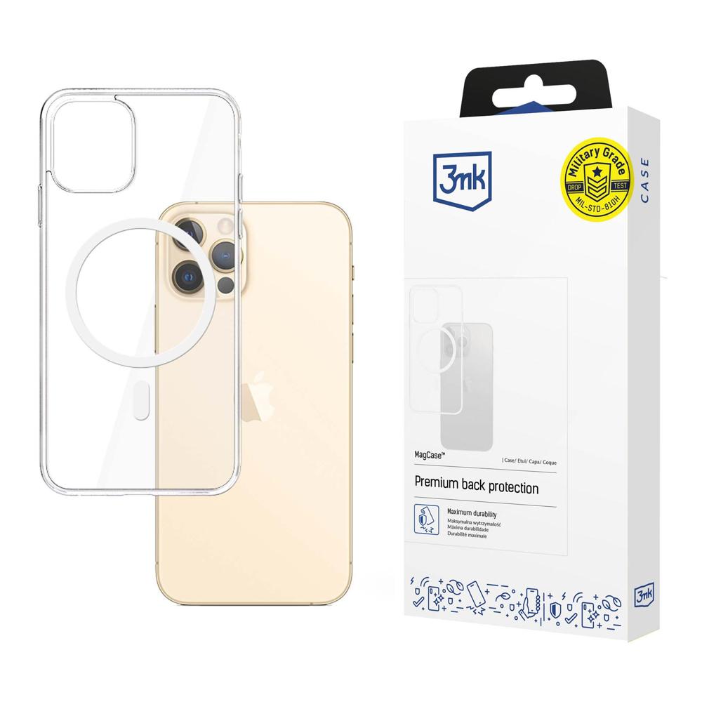 3MK MagCase iPhone 12 Pro Max caurspīdīgs