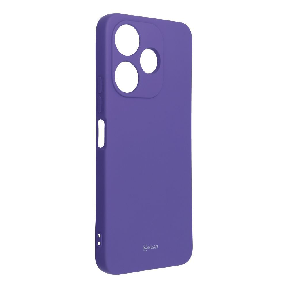 Viedtālruņa apvalks ROAR COLORFUL JELLY XIAOMI Redmi 13 / Redmi 13 5G violetinis