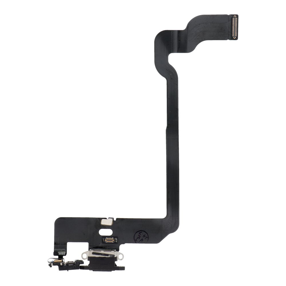 Uzlādes fleksis USB IPHONE XS melns (lietots)