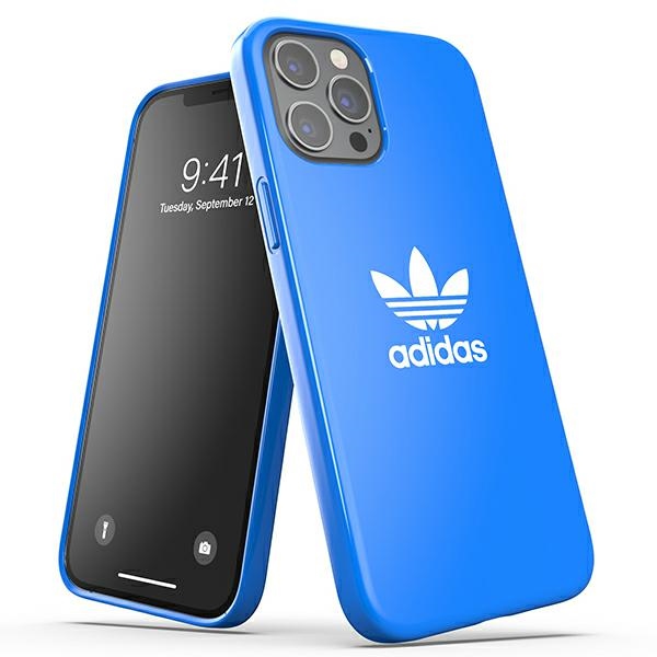 Adidas OR SnapCase Trefoil viedtālruņa apvalks iPhone 12 Pro Max - zils