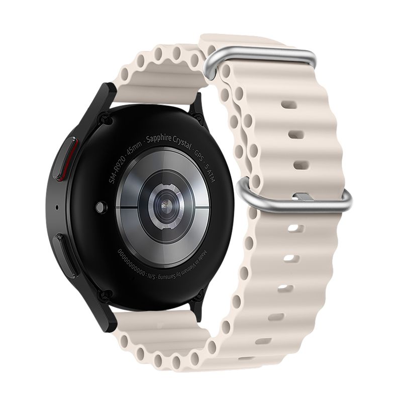 FORCELL F-DESIGN FS01 pulksteņa siksna Apple Watch 22 mm - star light