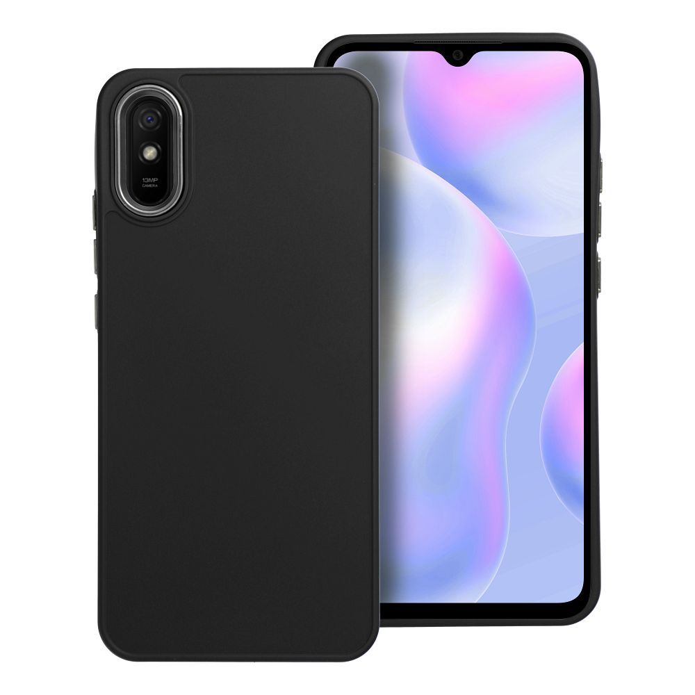 Viedtālruņa apvalks FRAME XIAOMI Redmi 9AT / Redmi 9A melns