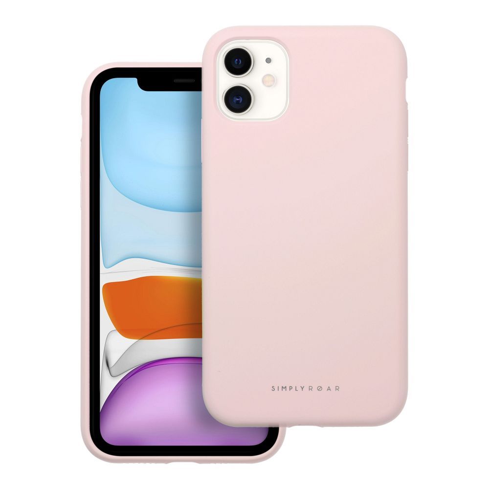 ROAR viedtālruņa apvalks CLOUD SKIN IPHONE 11 Gaiši rozā