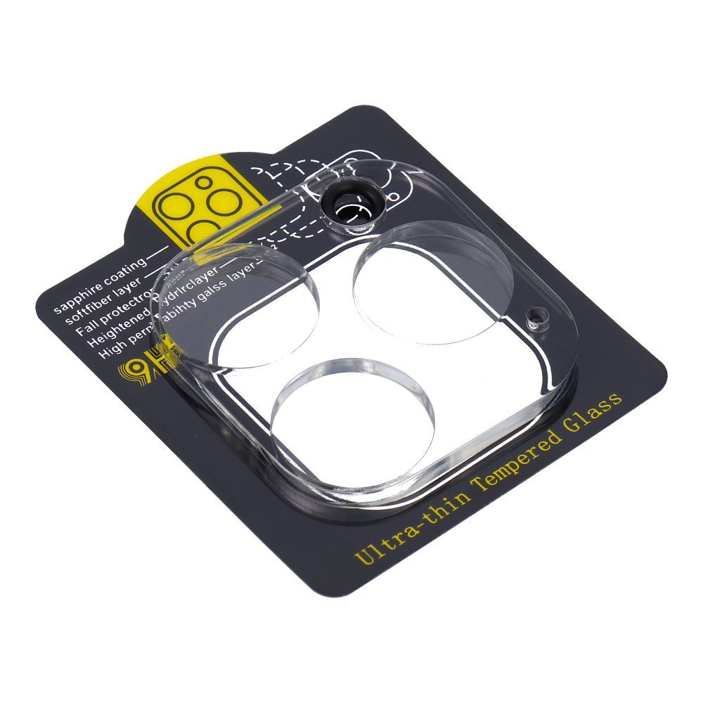 5D pilnas līmes kameras aizsargstikls - iPhone 16 Pro Max caurspīdīgs