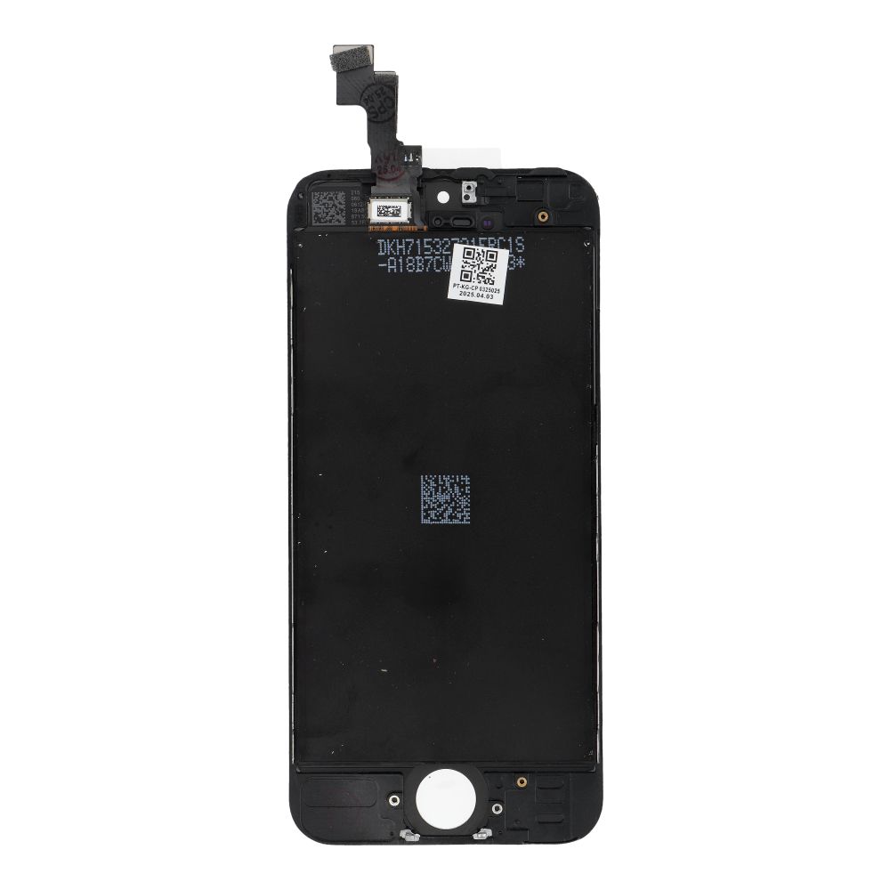 FixCell LCD displejs IPHONE 5S SE (1gen) melns (refurbished)