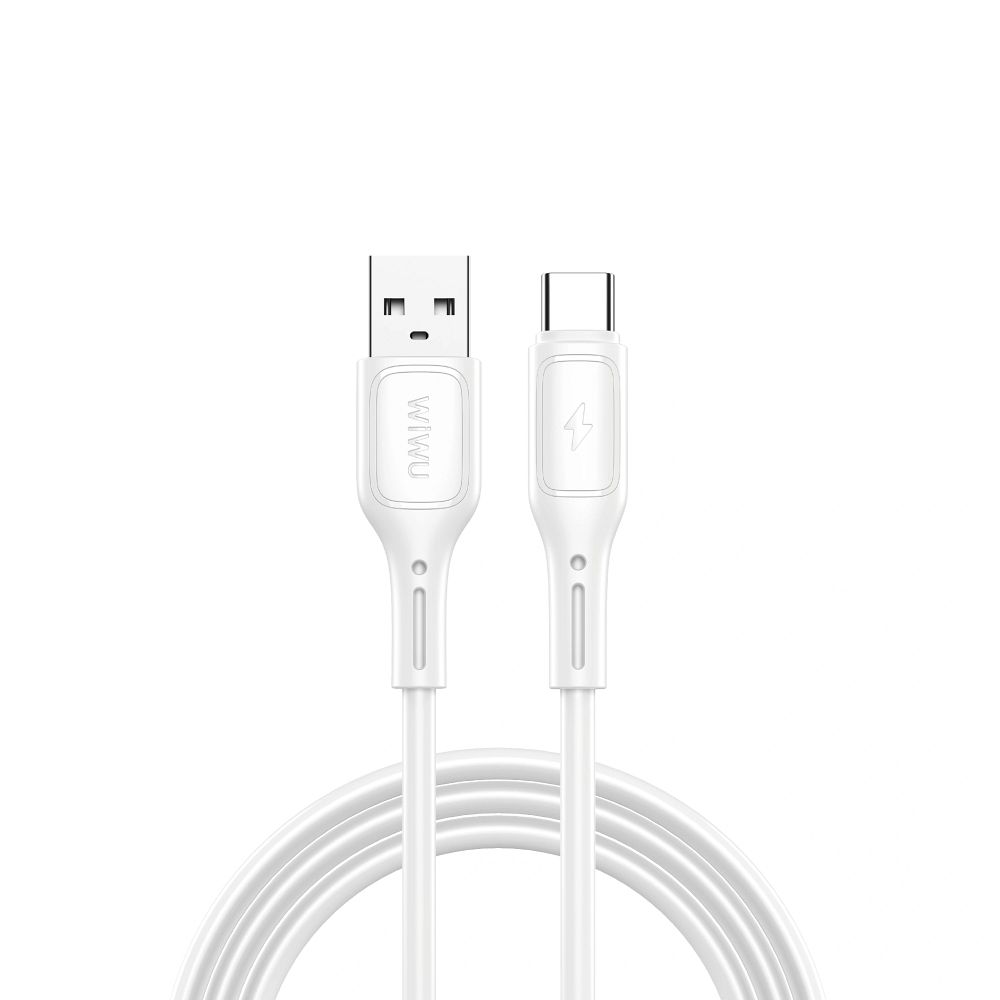 WiWU - Starlink sērijas datu kabelis Wi-C001 USB A uz USB C 2,4A - balts