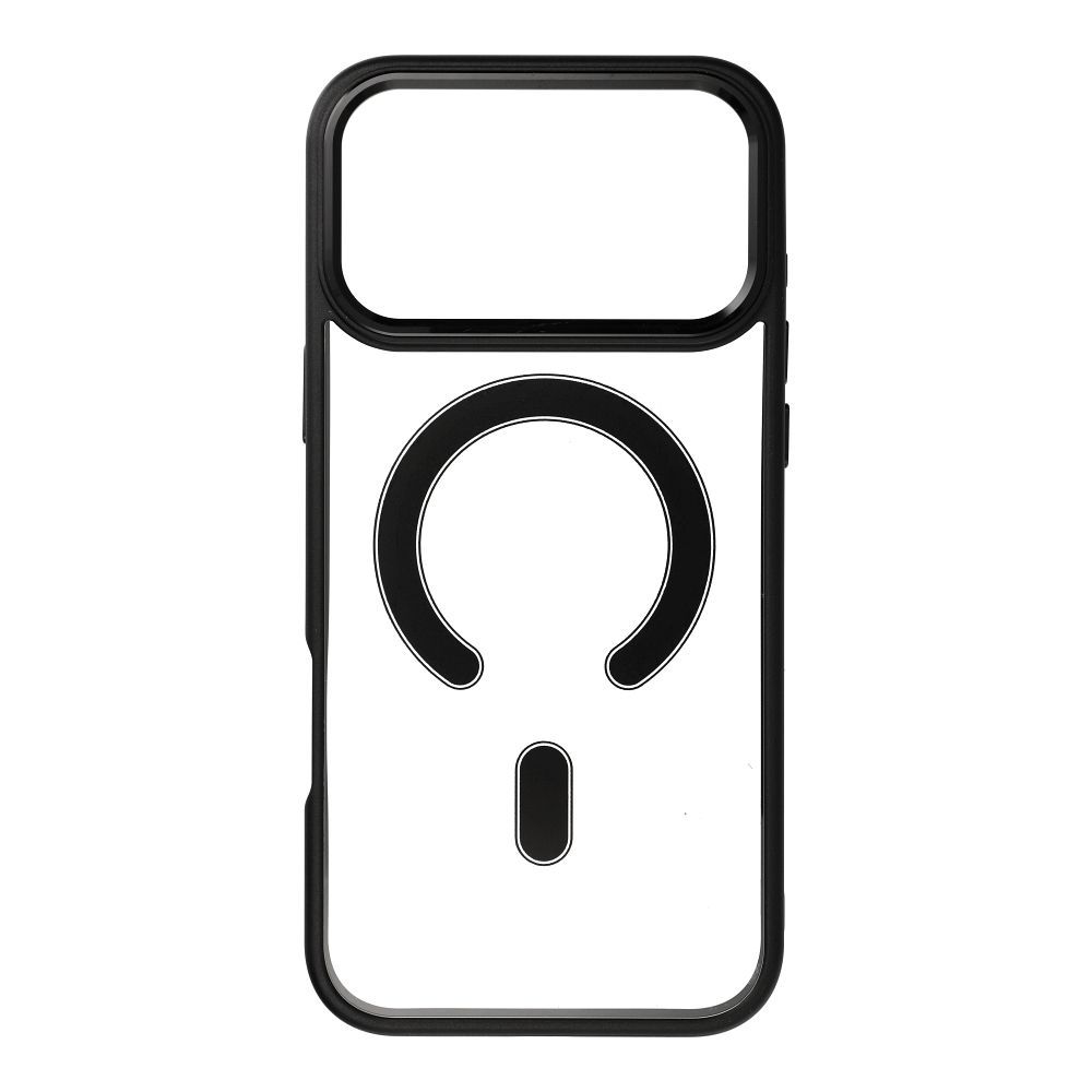 COLOR EDGE MAG COVER magnētiskais viedtālruņa apvalks, savietojams ar MagSafe, paredzēts IPHONE 17 Pro Max, melns