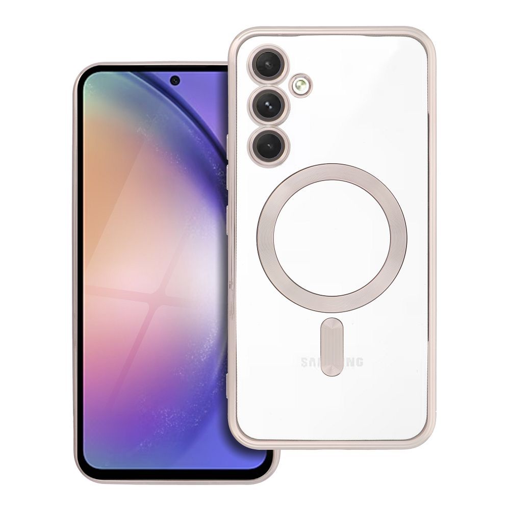 ELECTRO MAG COVER viedtālruņa apvalks saderīgs ar Magnētisko MagSafe SAMSUNG A54 titāna