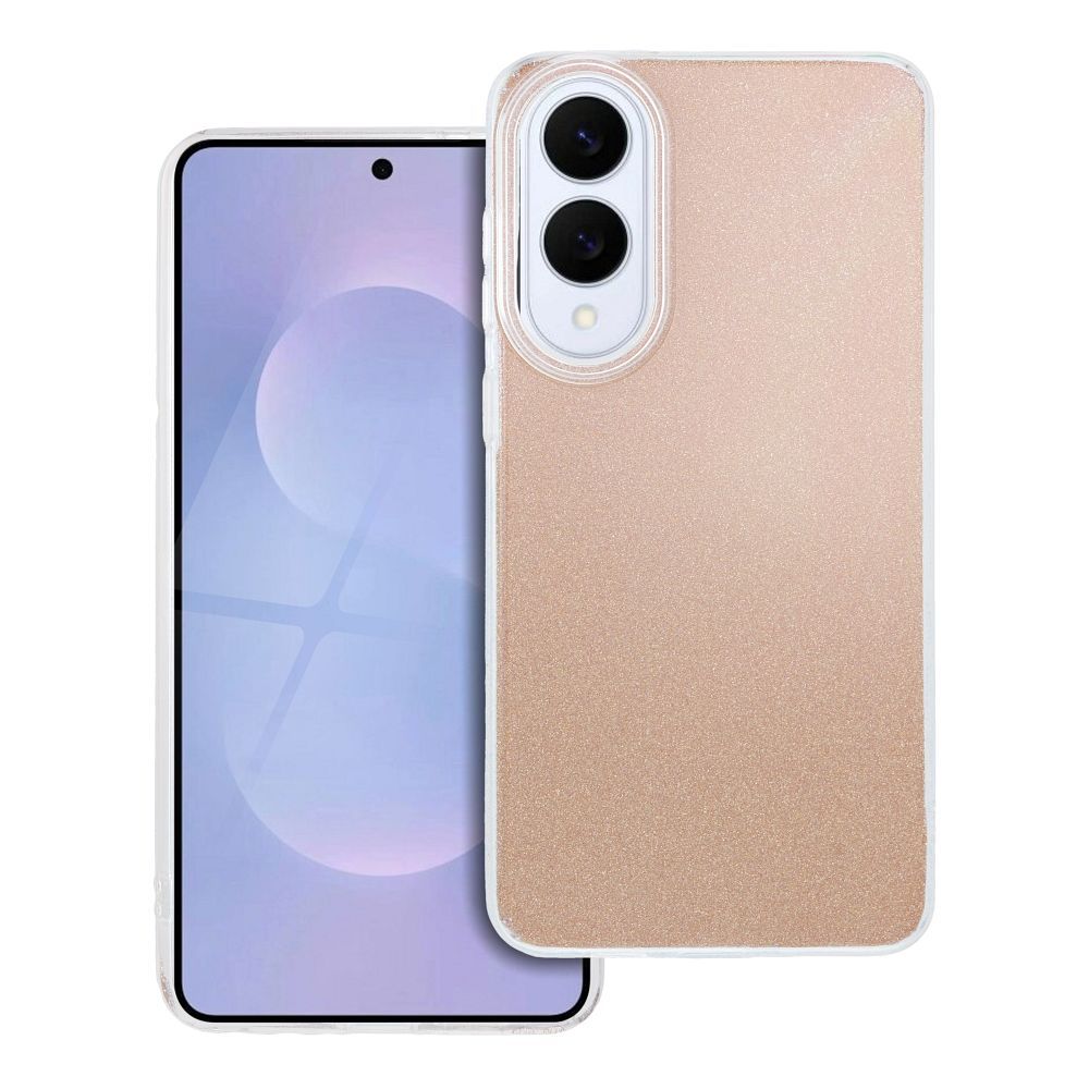 SHINING viedtālruņa apvalks SAMSUNG S25 Edge zelta