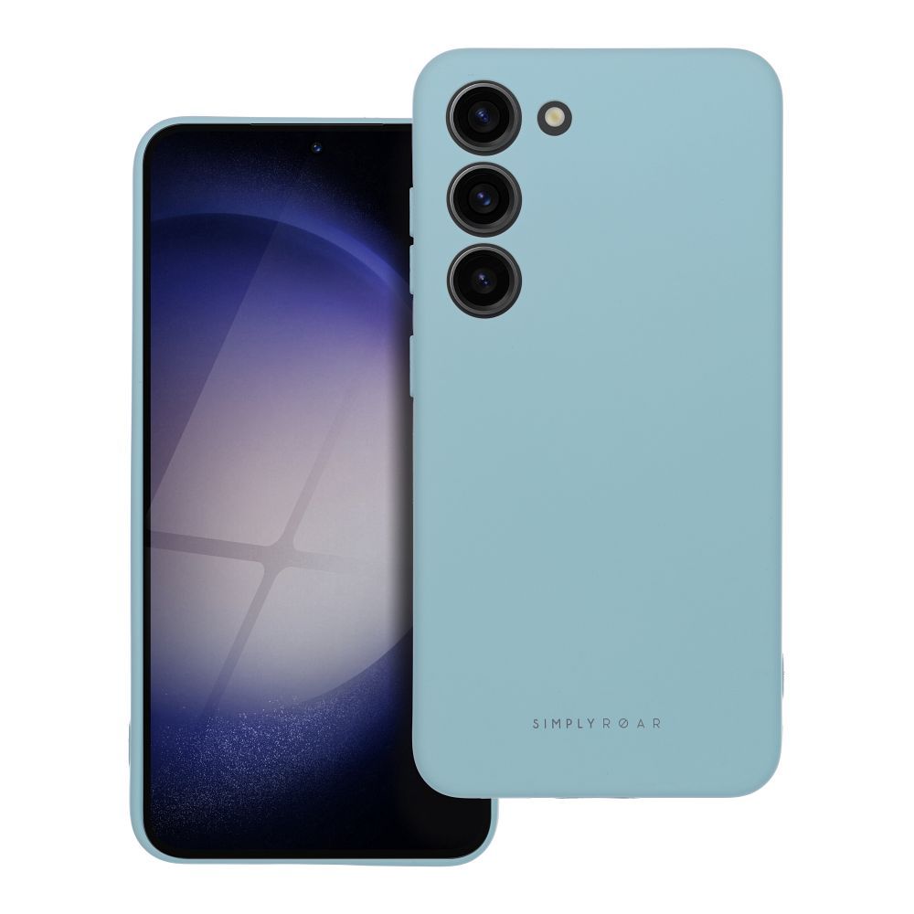 ROAR SPACE viedtālruņa apvalks SAMSUNG S23, debesu zils