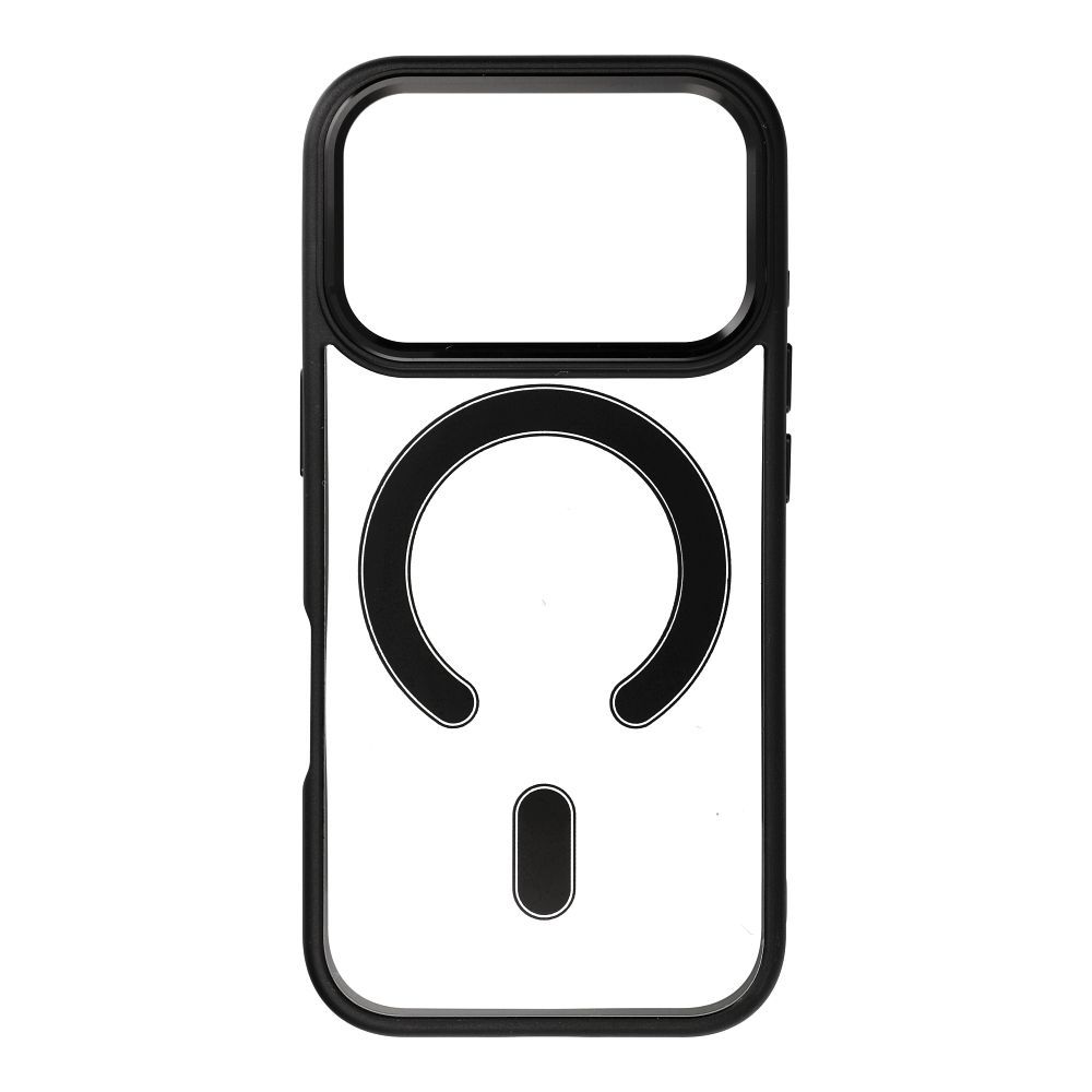 COLOR EDGE MAG COVER magnētiskais viedtālruņa apvalks, savietojams ar MagSafe, paredzēts IPHONE 17 Pro, melns