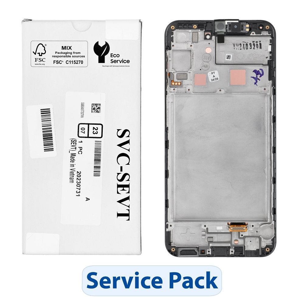 ServicePack LCD ekrāns SAMSUNG A24 4G A245F GH82-31240A